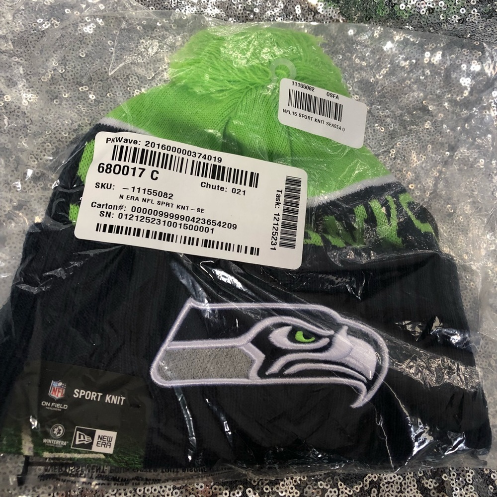 SEAHAWKS NFL SIDELINE BEANIE